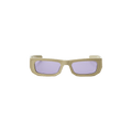 Flatlist Bricktop Sunglasses — Cream