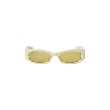 Flatlist Gemma Sunglasses — Cream