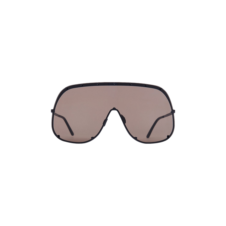Rick Owens Shield Sunglasses — Black