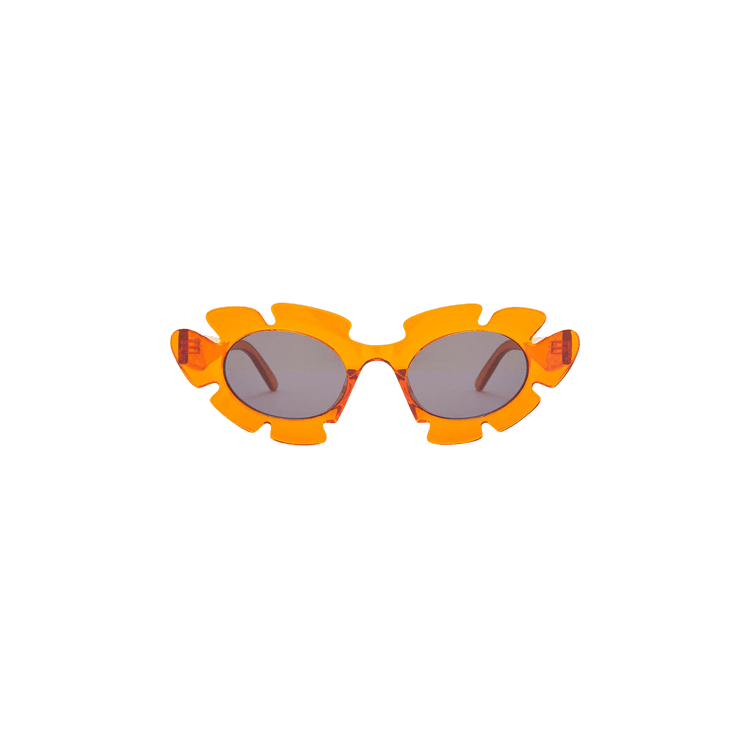 Loewe Paula's Ibiza Flower Cat Eye Sunglasses — Orange