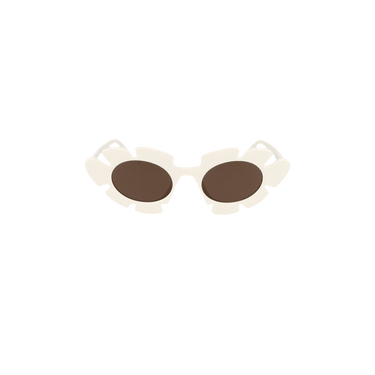 Loewe Paula's Ibiza Flower Cat Eye Sunglasses — White