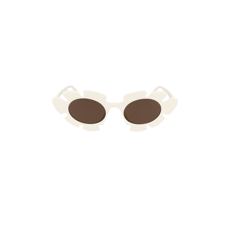 Loewe Paula's Ibiza Flower Cat Eye Sunglasses — White