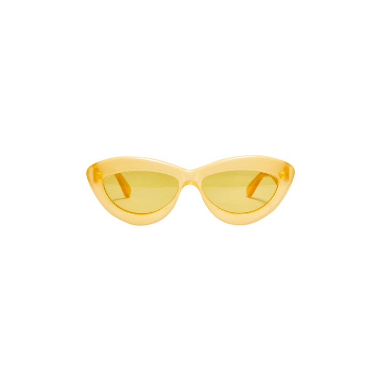 Loewe Curvy Sunglasses — Yellow