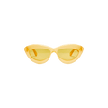 Loewe Curvy Sunglasses — Yellow