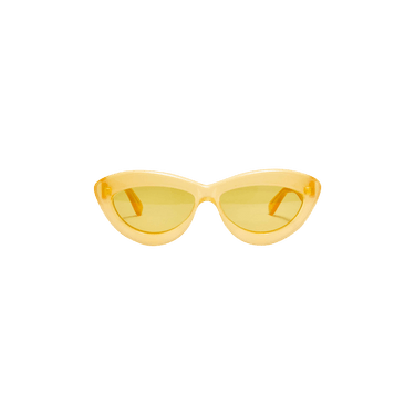 Loewe Curvy Sunglasses — Yellow