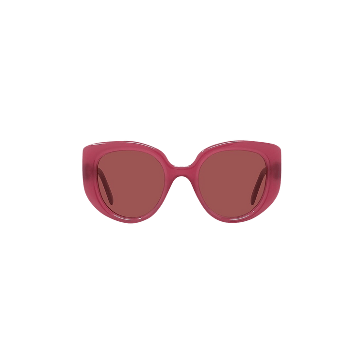 Loewe Curvy Sunglasses — Red