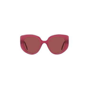 Loewe Curvy Sunglasses — Red