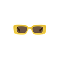 Loewe Chunky Anagram Sunglasses — Yellow
