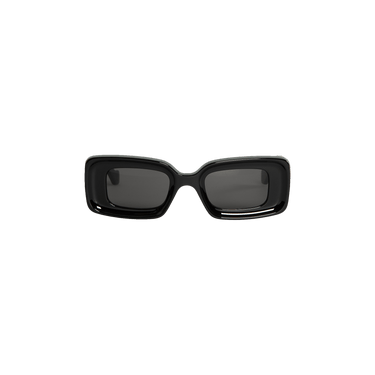 Loewe Chunky Anagram Sunglasses — Black