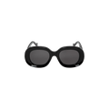 Loewe Chunky Anagram Sunglassses — Black