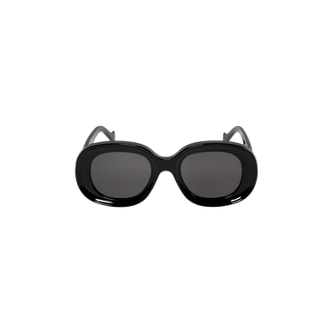 Loewe Chunky Anagram Sunglassses — Black