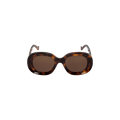 Loewe Chunky Anagram Sunglassses — Brown