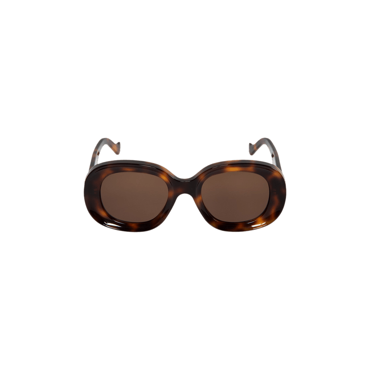 Loewe Chunky Anagram Sunglassses — Brown