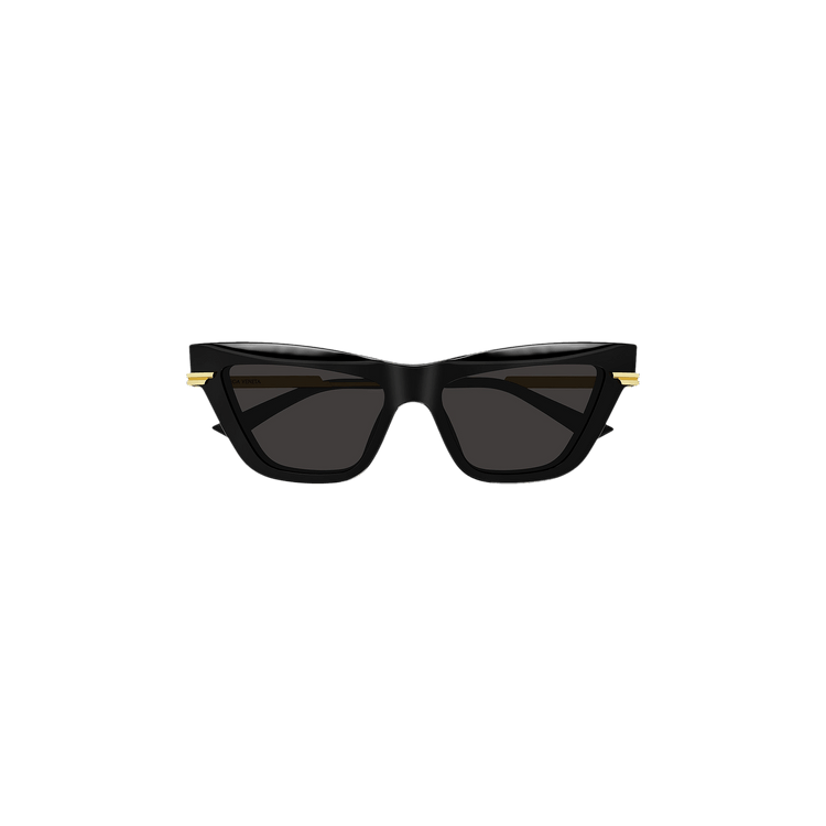 Bottega Veneta Cat Eye Frame Sunglasses — Black
