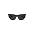 Bottega Veneta Cat Eye Frame Sunglasses — Black