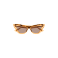 Bottega Veneta Cat Eye Frame Sunglasses — Orange