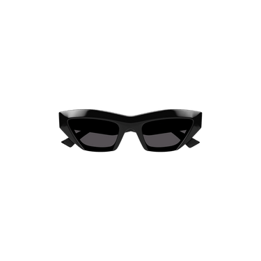 Bottega Veneta Cat Eye Frame Sunglasses — Black