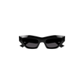 Bottega Veneta Cat Eye Frame Sunglasses — Black