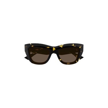 Bottega Veneta Cat Eye Frame Sunglasses — Brown