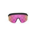 Gucci Shield Sunglasses — Black
