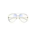 Gucci Aviator Sunglasses — Gold