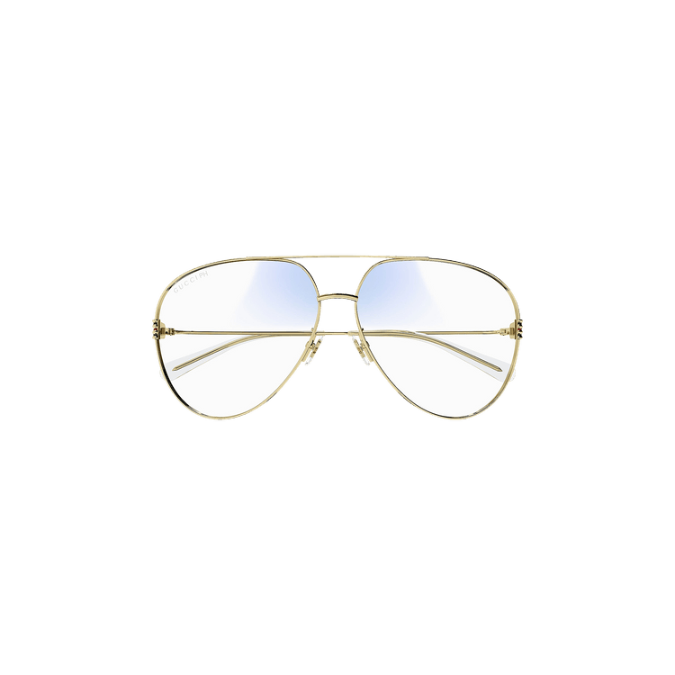 Gucci Aviator Sunglasses — Gold