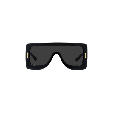 Loewe Anagram Mask Sunglasses — Black