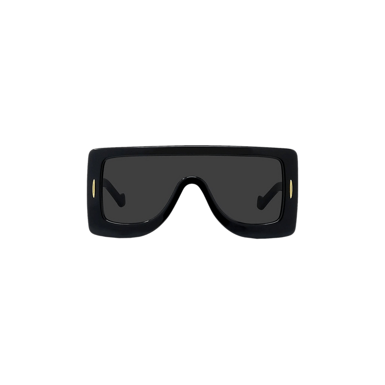Loewe Anagram Mask Sunglasses — Black