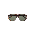Saint Laurent Aviator Sunglasses — Brown