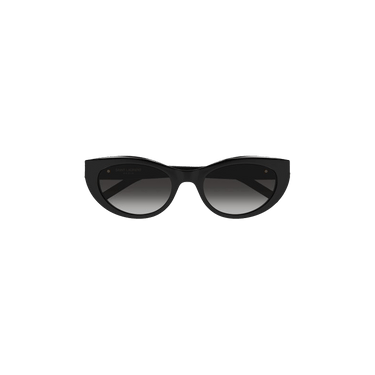 Saint Laurent Cat Eye Frame Sunglasses — Black