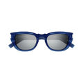 Saint Laurent Cat Eye Frame Sunglasses — Blue