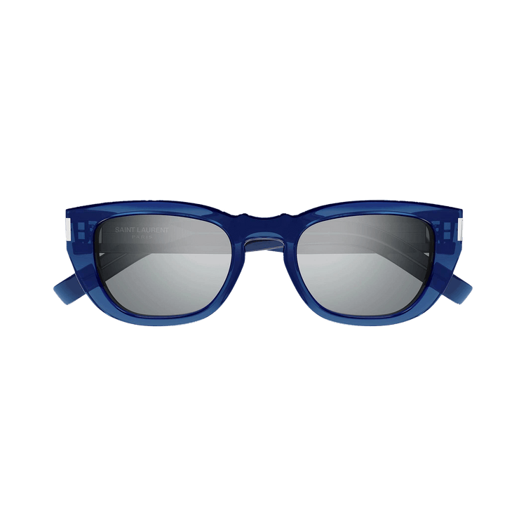Saint Laurent Cat Eye Frame Sunglasses — Blue