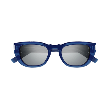 Saint Laurent Cat Eye Frame Sunglasses — Blue