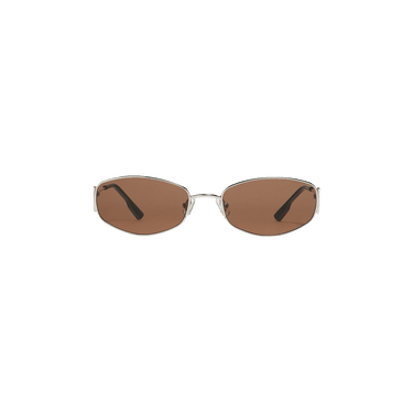 Gentle Monster Moneta 02 Sunglasses — Silver