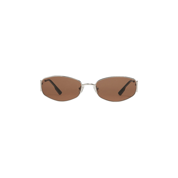 Gentle Monster Moneta 02 Sunglasses — Silver