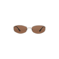 Gentle Monster Moneta 02 Sunglasses — Silver