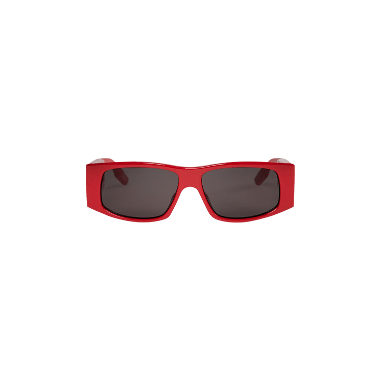 Balenciaga Led Frame Injected Sunglasses — Red