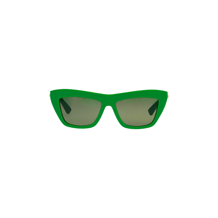 Bottega Veneta Cat Eye Sunglasses — Green