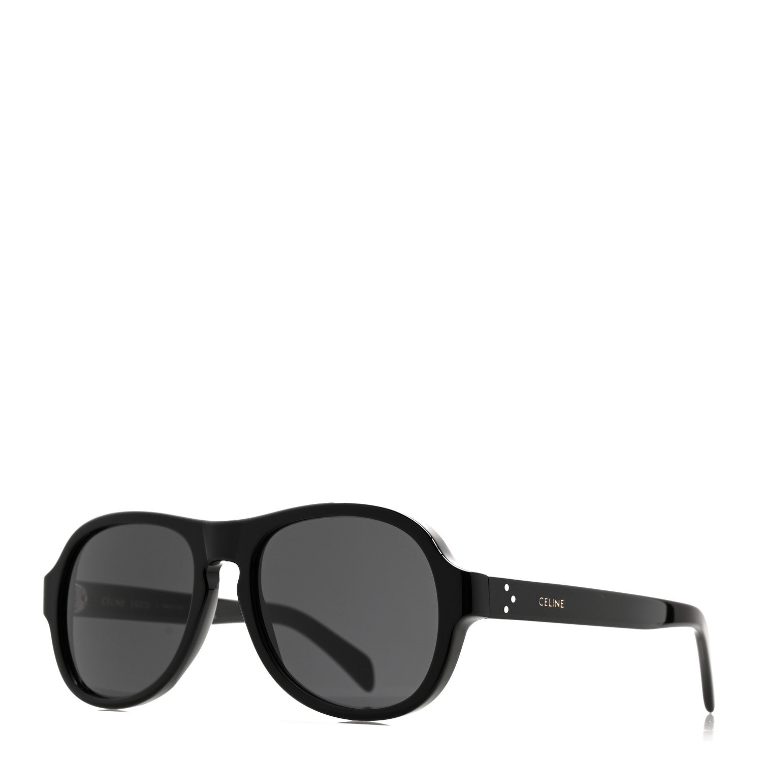 Celine Pilot Sunglasses — Black