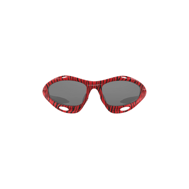 Oakley Racing Jacket Sunglasses — Red