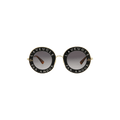 Gucci Round Sunglasses — Black