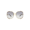 Gucci Round Sunglasses — Grey