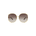 Gucci Round Sunglasses — Brown