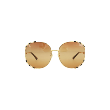 Gucci Round Sunglasses — Orange