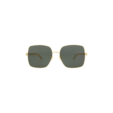 Gucci Square Frame Sunglasses — Grey