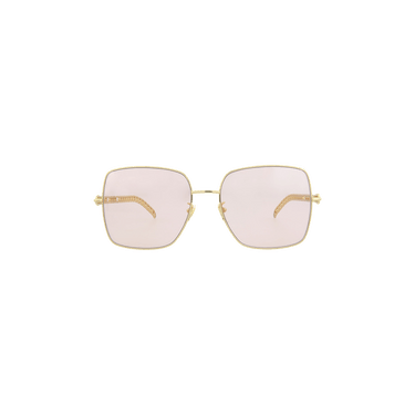 Gucci Square Frame Sunglasses — Pink