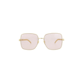 Gucci Square Frame Sunglasses — Pink