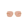 Gucci Square Frame Sunglasses — Orange