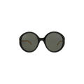 Gucci Round Frame Sunglasses — Black