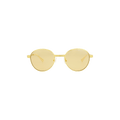 Gucci Round Frame Sunglasses — Yellow